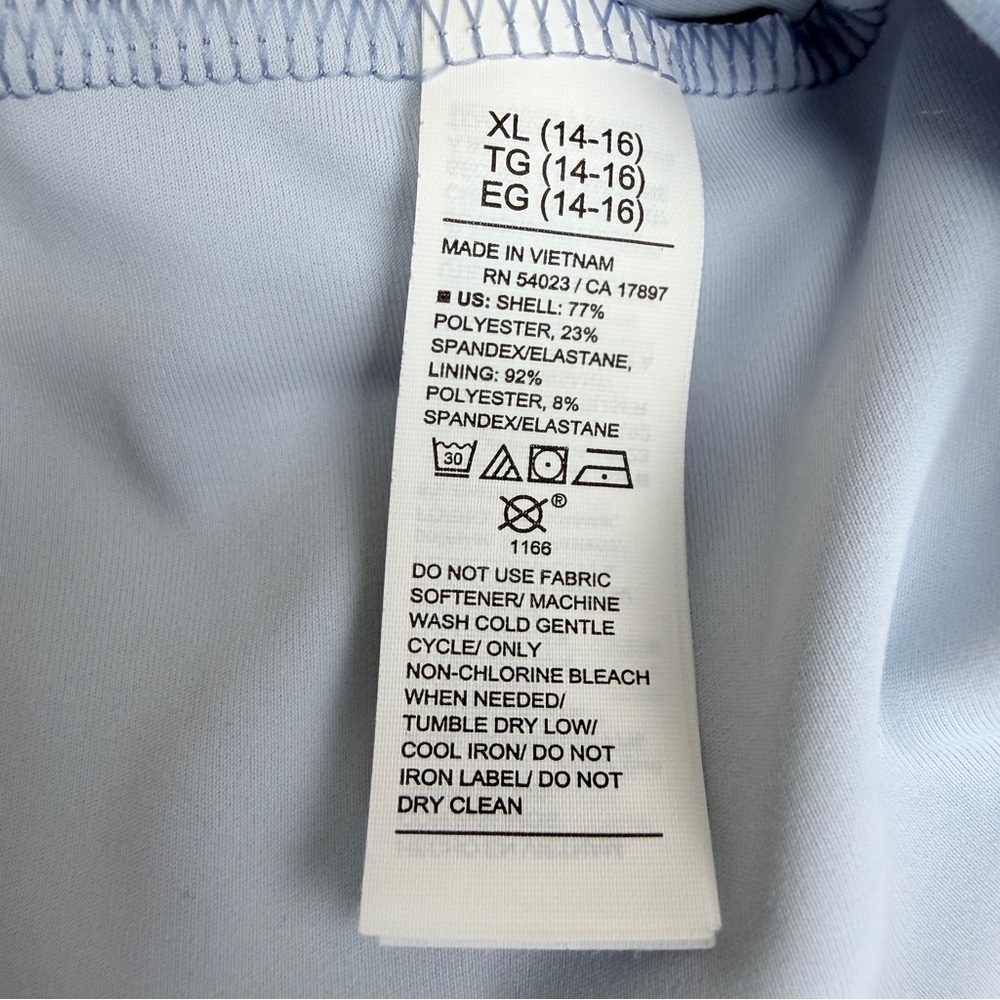 Old Navy Blue Tie-Dye Kids Tank Top - Picture 5 of 6